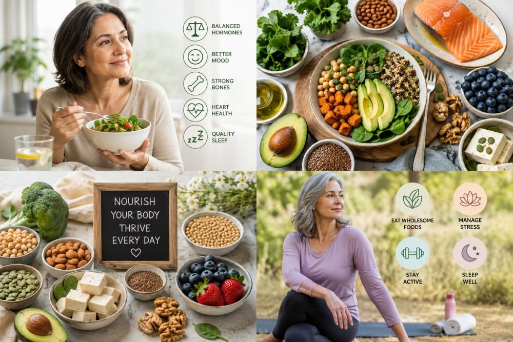 Healthy nutrition tips for menopause